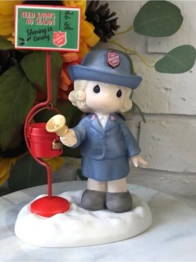 Precious Moments He Is My Salvation Army Bell-Ringer Figurine 135984